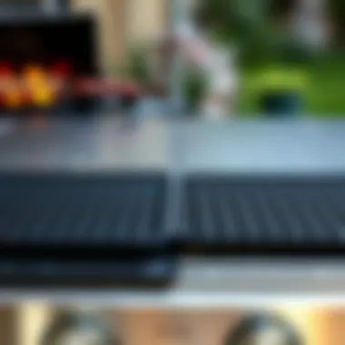 Comparison of Grill Mats on Different Surfaces A comparison of grill mats placed on various grill surfaces