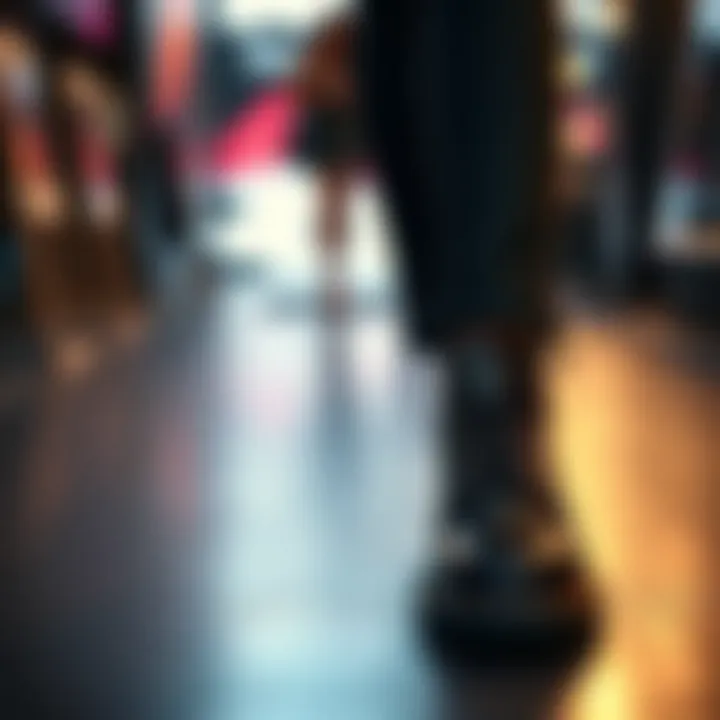 Stylish footwear for hairstyling professionals