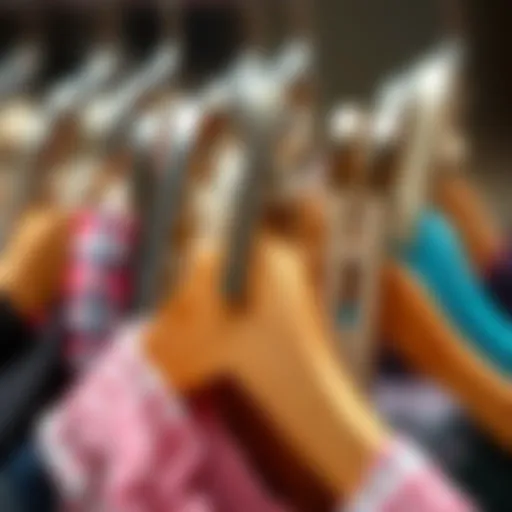 A collection of aesthetically pleasing hanger clothes pins in various designs.