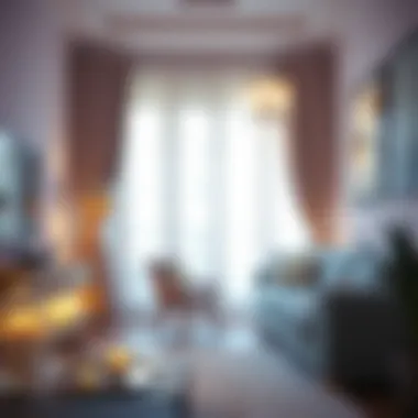 A stylish home decor piece featuring luminous beads as decorative accents