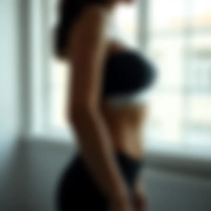 Enhanced Silhouette with Lift Tape Demonstration of the tape enhancing silhouette under clothing