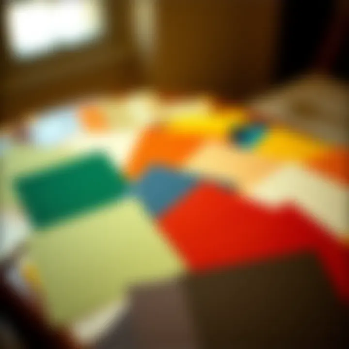 An array of color swatches representing Jack and Kate's design philosophy