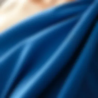 Fabric Choices Explored Close-up of fabric textures suitable for jumpsuits