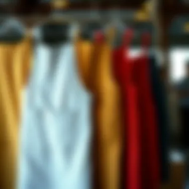 Diverse Styles for Every Taste Collection of large aprons showcasing different styles and colors