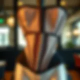 Elegant display of a latex waist trainer corset showcasing its intricate design and craftsmanship.