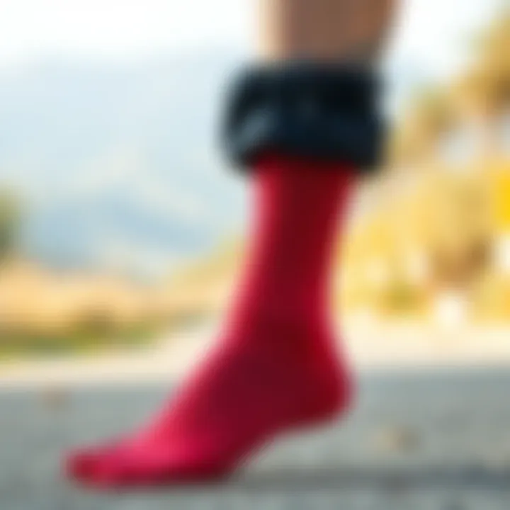 Health Benefits of Sock Materials Materials used in loose socks for better foot health
