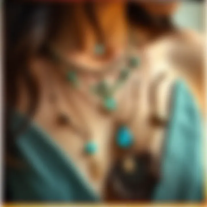 Trendy Bohemian Jewelry Collection Trendy bohemian-style body jewelry collection with layered pieces