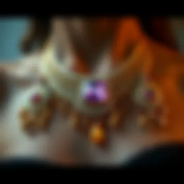 Stunning Gemstone Jewelry Set Stunning gemstone body jewelry set with intricate designs