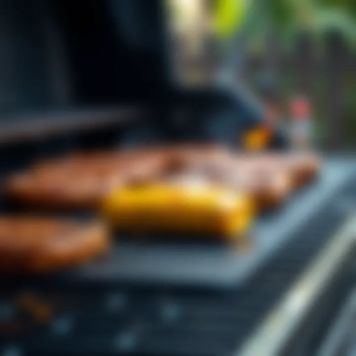 Different types of materials used in grill mats