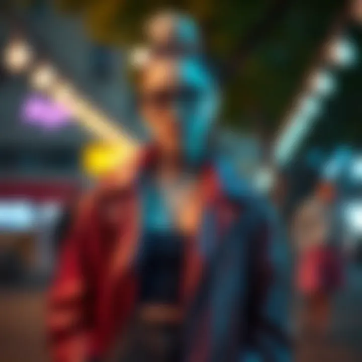 Trendy outfit showcasing Miusol's unique style