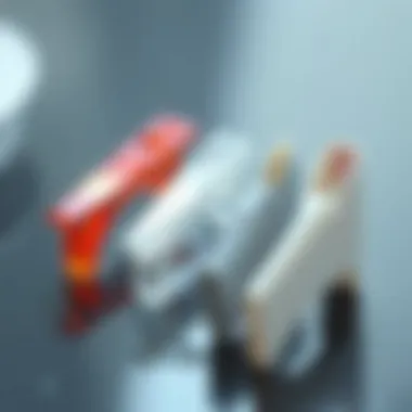 Comparison of different materials used in nail remover clips