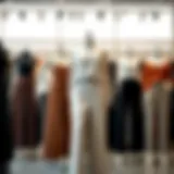 Diverse styles of plus size big leg pants showcased on mannequins