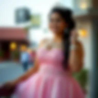 Accessories that complement plus size princess dresses