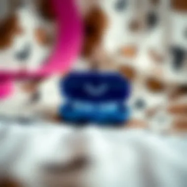 Stylish retainer case placed on a fashionable background illustrating its role as an accessory