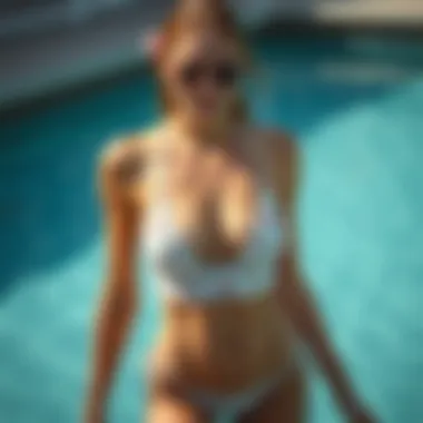 Diverse swim styles reflecting personal expression