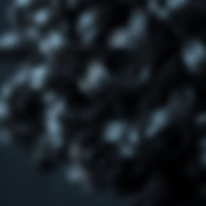 Close-up of short curly wig fibers illustrating texture and quality