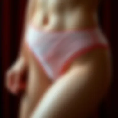 Fabric technology used in modern slimming thong underwear