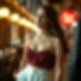 Historical evolution of spaghetti crop top designs