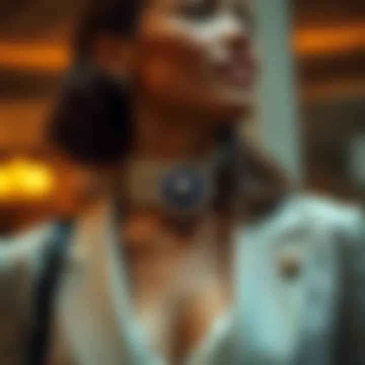 Chic Ensemble: Brooch Pin as a Statement Piece Chic ensemble featuring brooch pin as a focal accessory