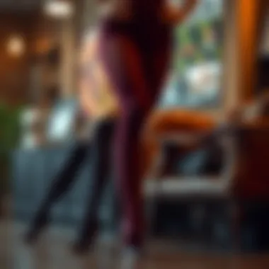 Variety of Support Hose Styles Different styles of support hose for larger legs