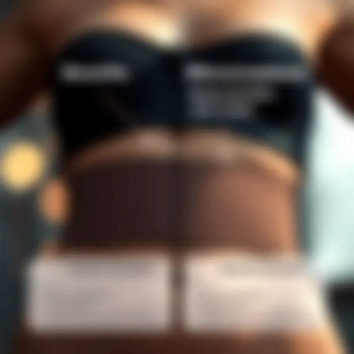 Benefits vs Misconceptions of Sweat Ab Belts Comparison chart of benefits and misconceptions of sweat ab belts