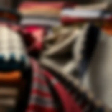 Variety of fabrics used for jalabiya