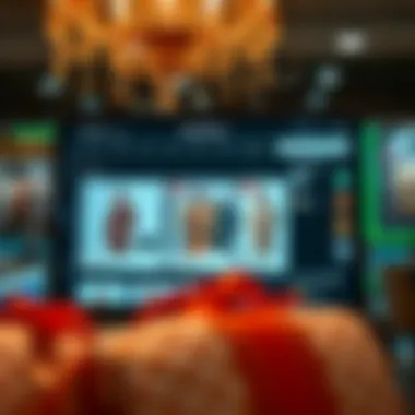 Online shopping interface for jalabiya purchase