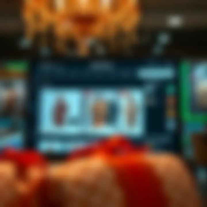 Online shopping interface for jalabiya purchase