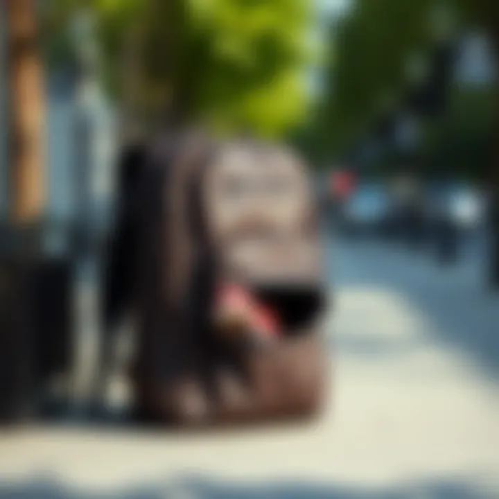 Stylish Commuter Backpack with Shoe Compartment Stylish commuter backpack with shoe compartment