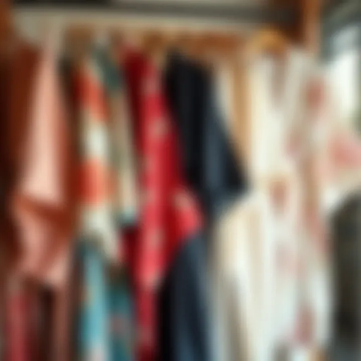 Fabric Focus: Choosing the Right Material for Comfort Variety of kimonos showcasing different fabrics suitable for expecting mothers