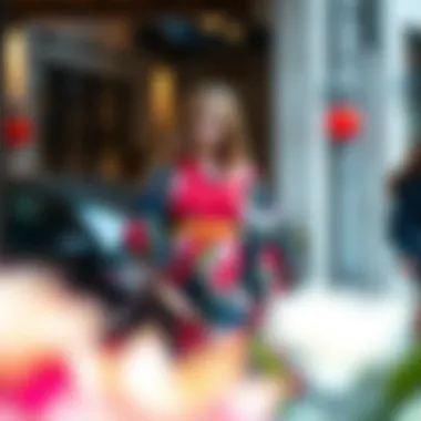 Trendy Fusion: Modern Accessories with Traditional Kimonos Trendy kimono paired with modern accessories for maternity fashion