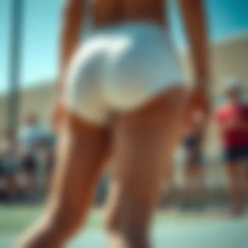 Historical timeline of spandex athletic shorts