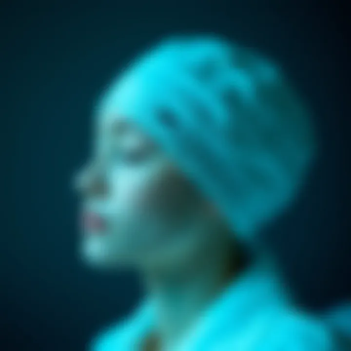 Comfortable Cotton Sleep Cap Cotton sleep cap designed for comfort