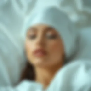 Silk Sleep Cap for Hair Preservation Luxurious silk sleep cap promoting hair health