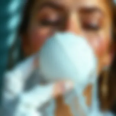 Cold therapy in skincare