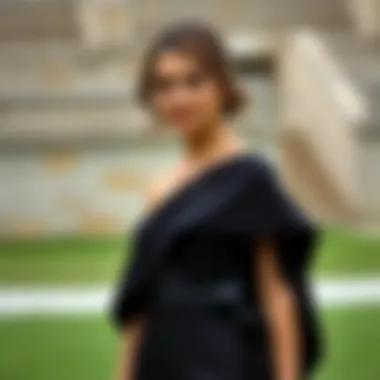 Creative Styling Options for the Cape Dress Styling options for the one sleeve cape dress