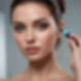 High-quality silicone pad providing protection for curling iron