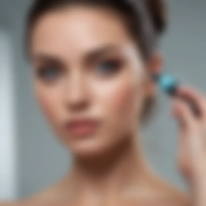 High-quality silicone pad providing protection for curling iron