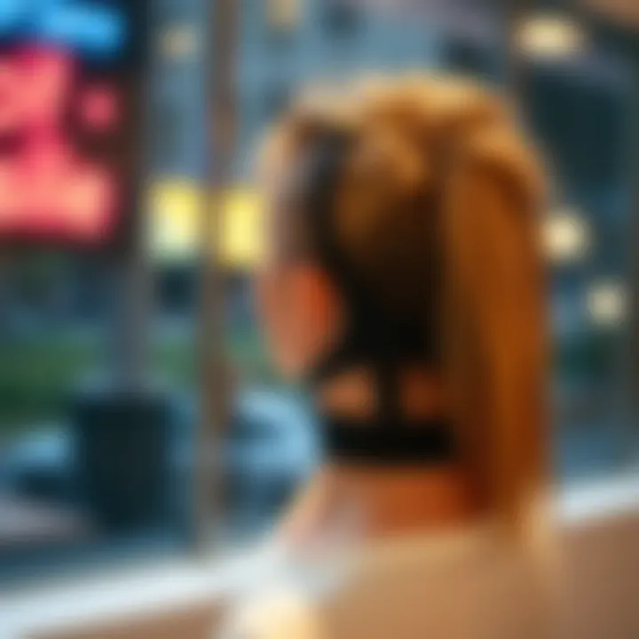 Aesthetic representation of posture enhancement through design.