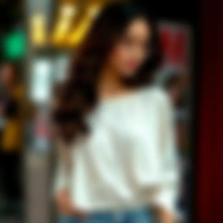 Styling tips for tulip hem nursing top in contemporary fashion