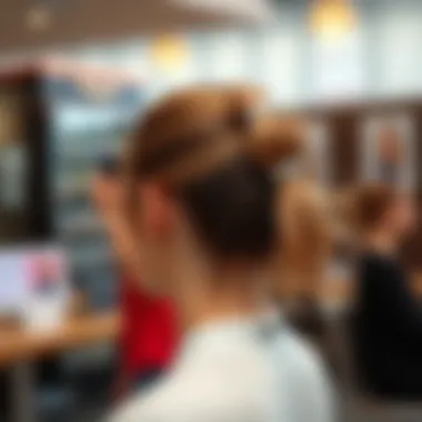 Modern Styling with Silver Ponytail Holders Styling options with silver ponytail holders in modern fashion