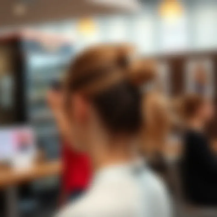 Modern Styling with Silver Ponytail Holders Styling options with silver ponytail holders in modern fashion