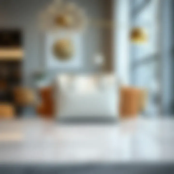 White bookbag purse displayed in a fashionable setting