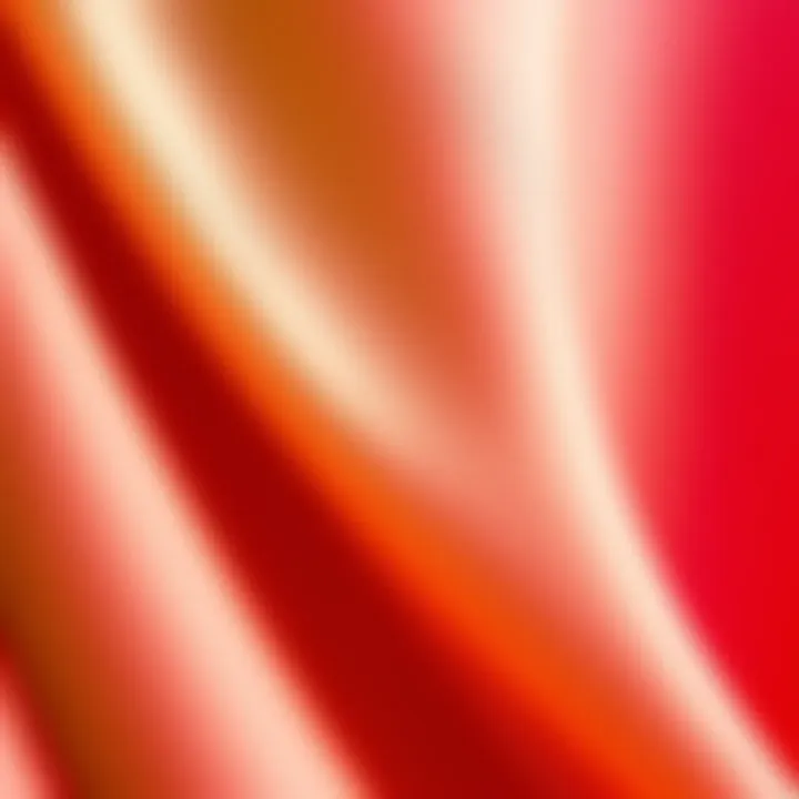 Close-up of ombre embroidery on fabric