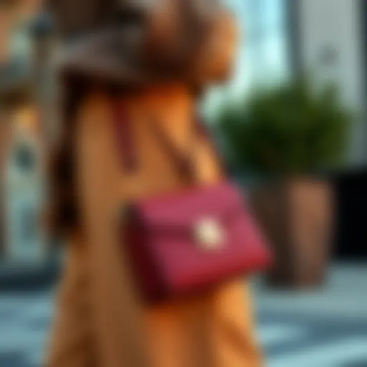 Bally crossbody bag styled with contemporary outfits