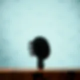 Compact folding hair brush with sleek design