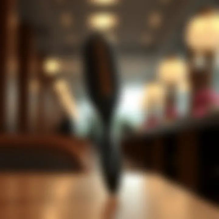 Innovative features of a travel folding hair brush