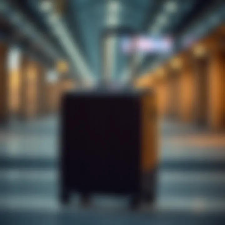 Sleek design of the Travelhouse suitcase showcasing modern aesthetics