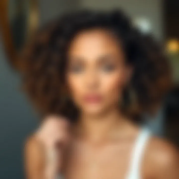 Creative hairstyles for curly hair