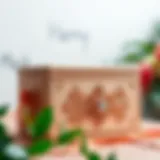 Elegant Rose Gold Wedding Card Box Elegant rose gold wedding card box with intricate design